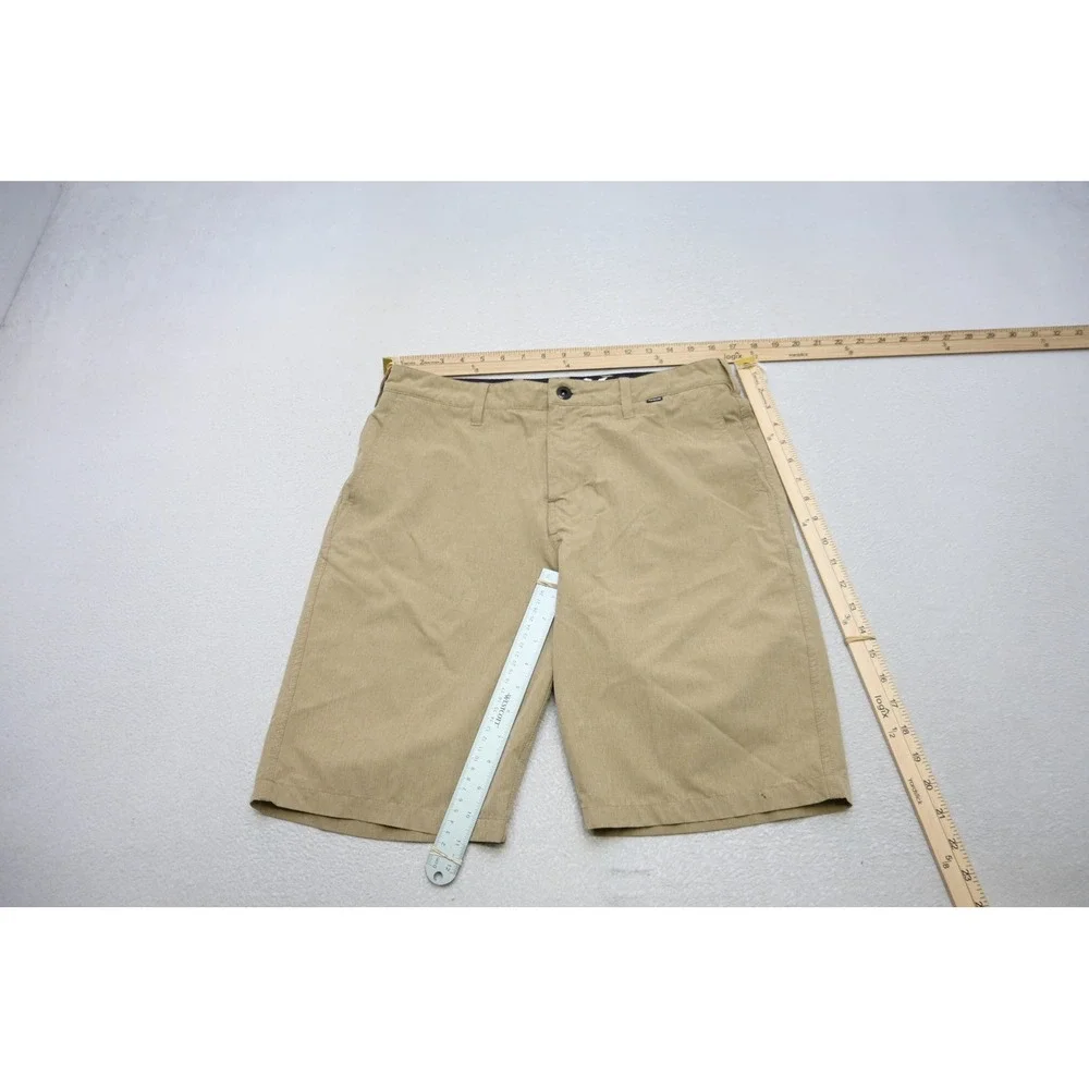 Hurley Phantom Hybrid Walk Shorts Mens 32 Khaki Golf Surf Stretch Excellent